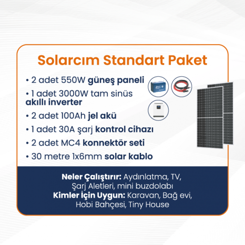Solarcım Standart Solar Paket
